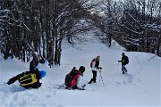 Anello invernale con neve dei TRE FAGGI da Fuipiano il 10 febbraio 2018 - FOTOGALLERY